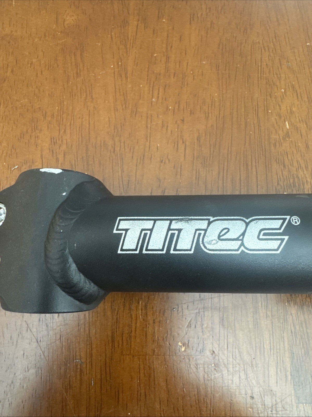 Titec Threadless Stem Alloy Black Bicycle 125mm / 1 1/8 / 25.4