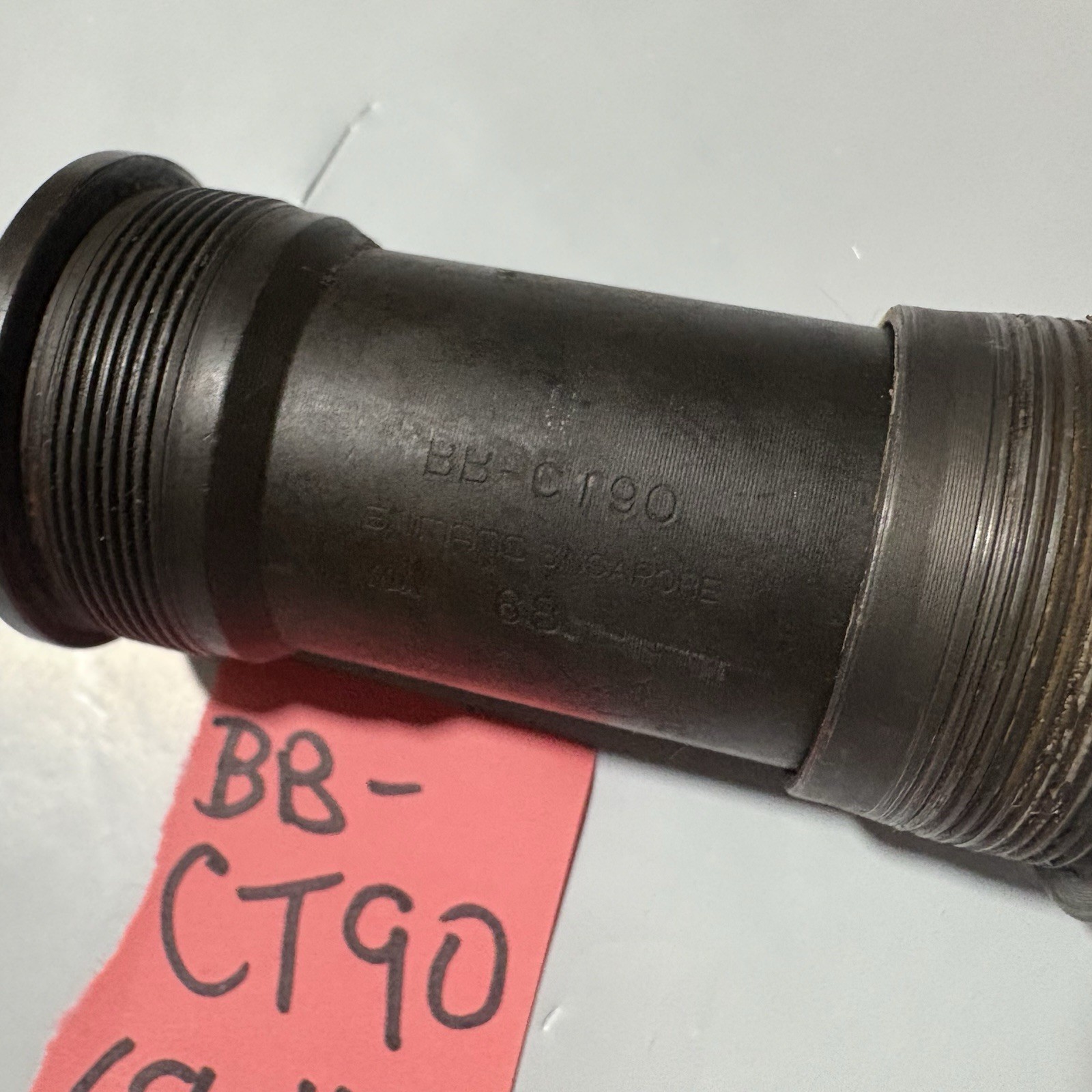 Vintage Shimano Bike Bottom Bracket BB-CT90 68 mm x 116 Square Taper BC137X24