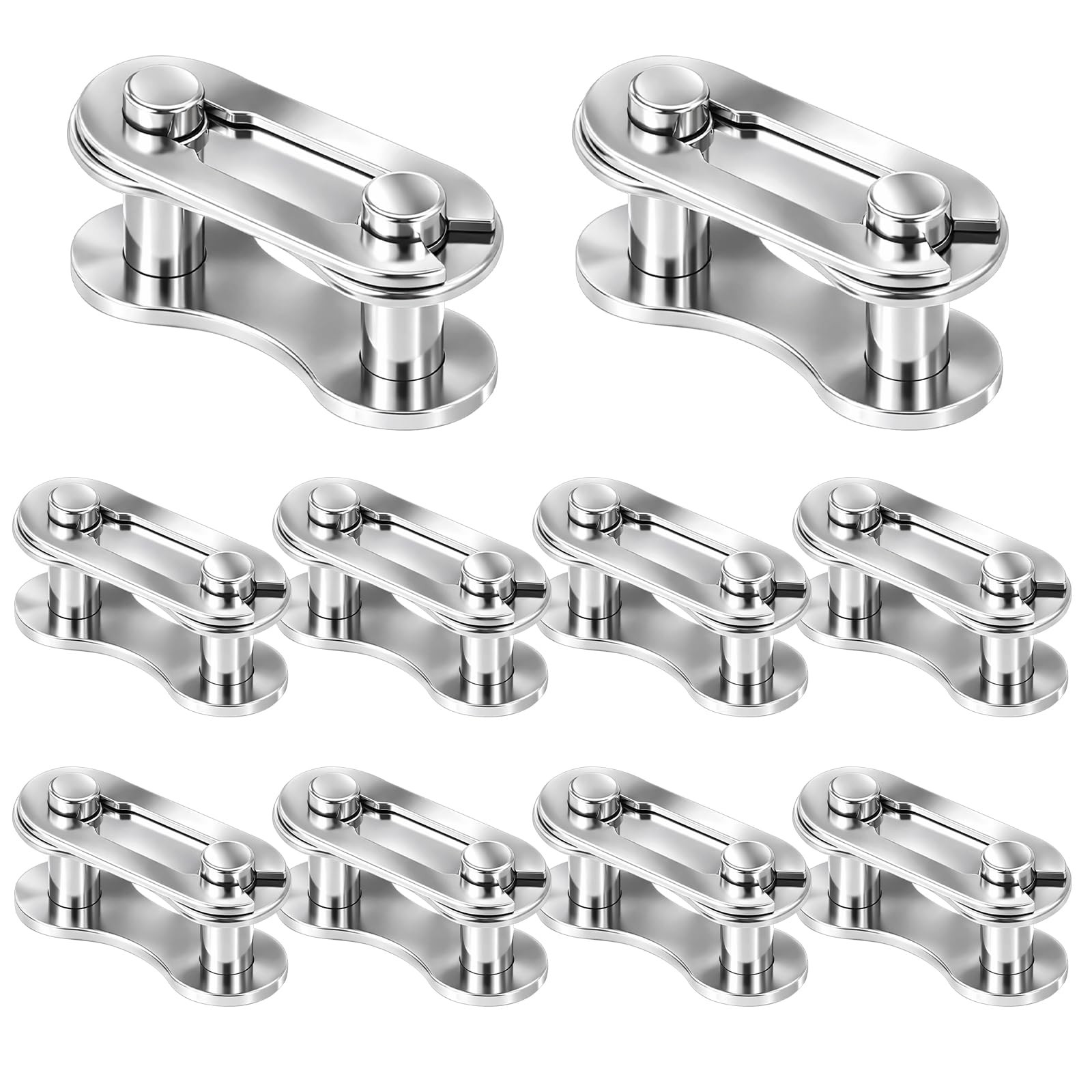 10 Pairs Bike Chain Master Link for Bicycle Missing Link, Single Speed Chain …