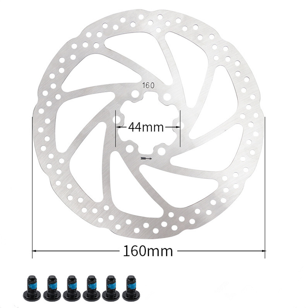 Bicycle Brake Rotor MTB Bike Disc Brake 120/140/160/180/203mm Hole Pitch 44 mm