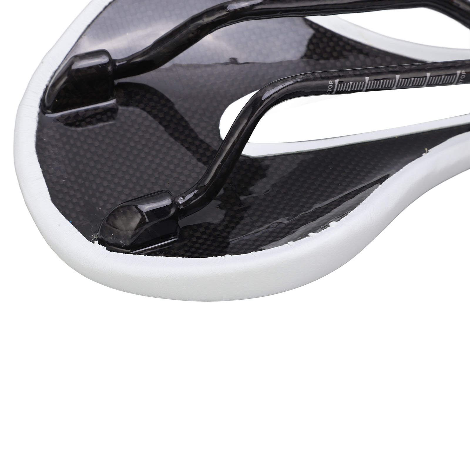 155mm Widen Carbon Fiber Leather Saddle Cushion Hollow Cycling Road NEW