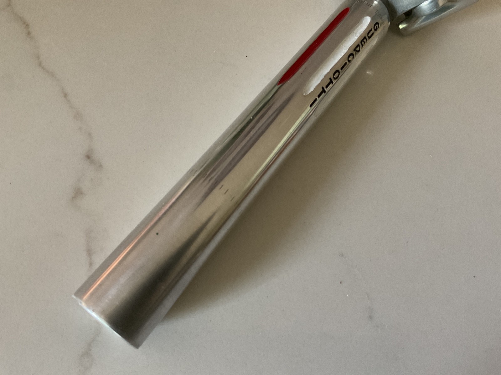 Campagnolo Record Fluted 2 Bolt Seatpost 1980s 27.2mm X 210mm Guerciotti Panto