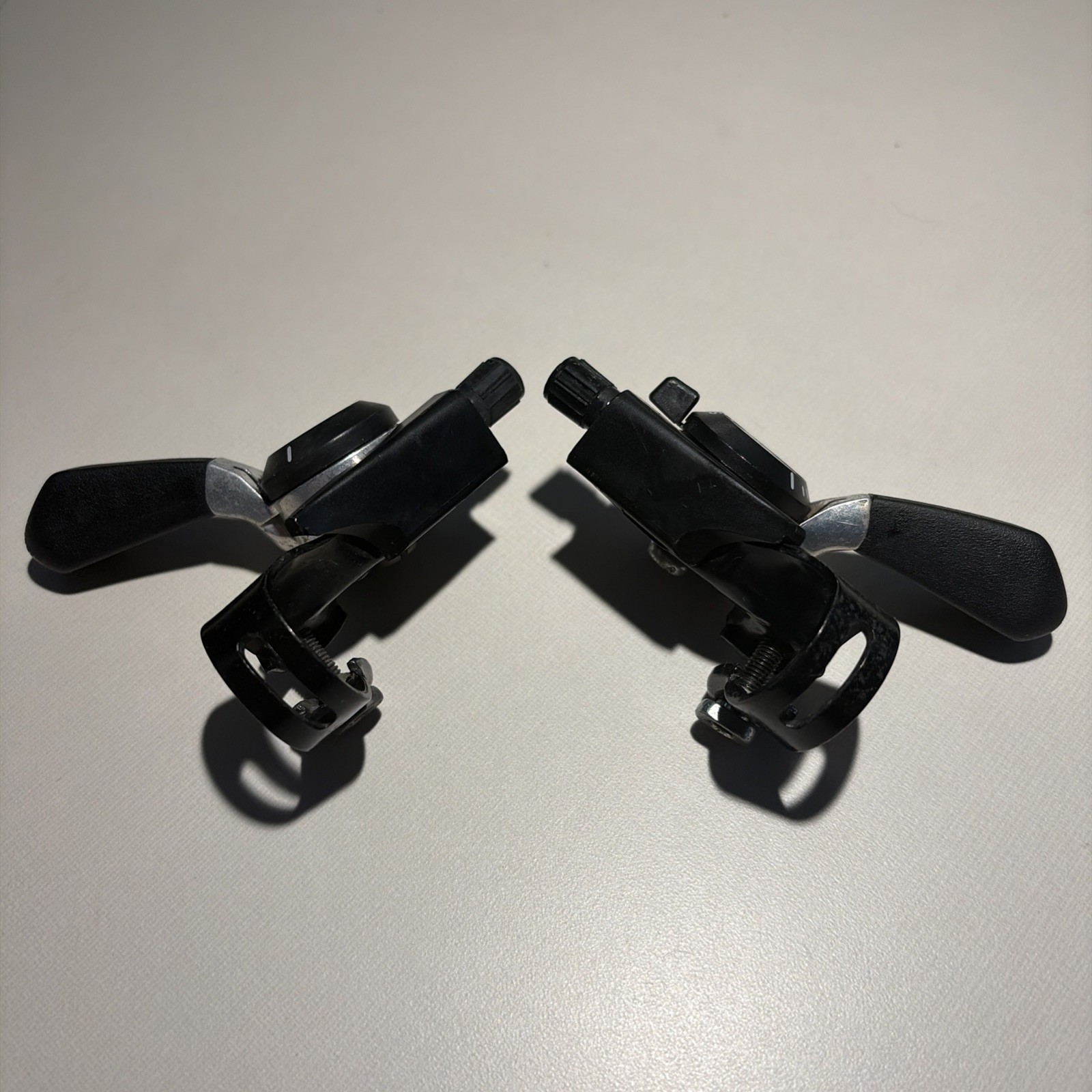Vintage Shimano Deore SL-MT62 Thumb Shifters 6/7-Speed SIS Pair Made Japan