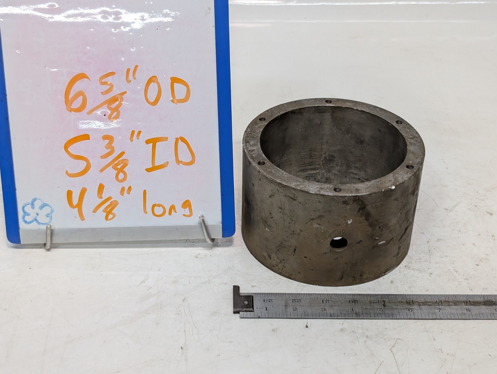 Heavy-Duty steel machinery oil pump coupling ring/sleeve, 6-5/8″,5-3/8″ x 4-1/8″