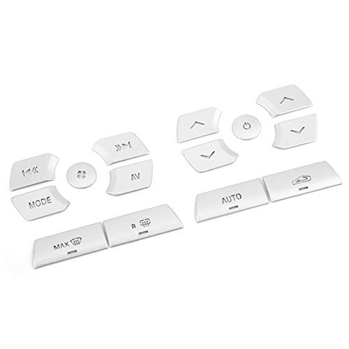 xf accessories, 14Pcs Air Condition Button Cover Trim AC Control Stickers Fit