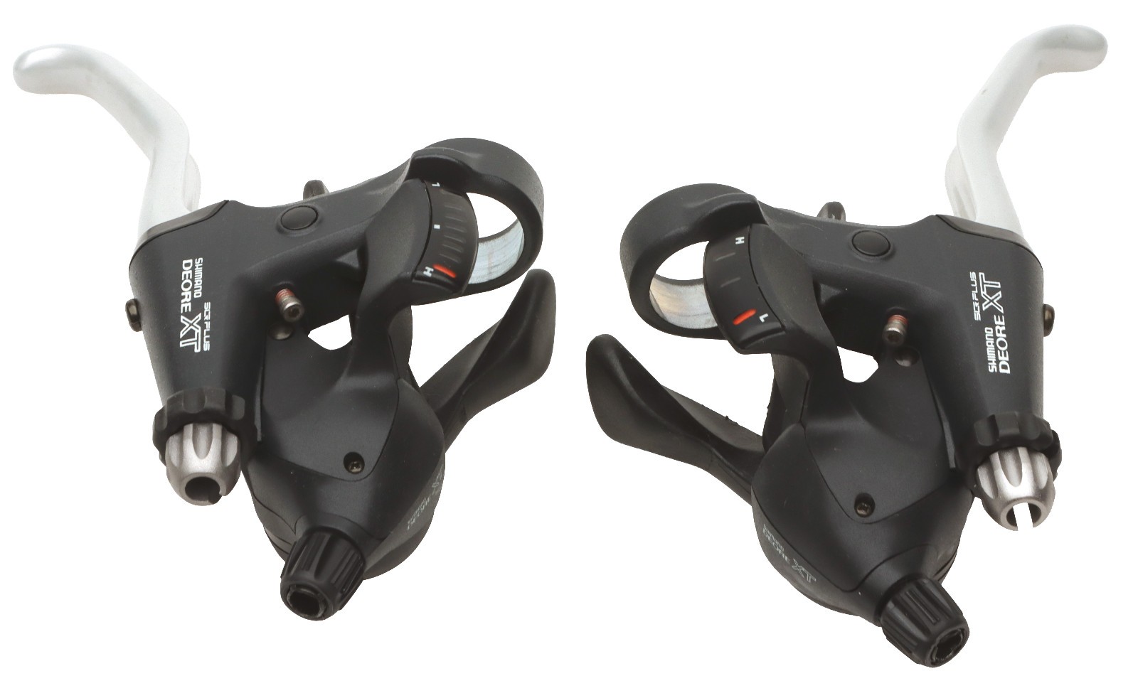 Shimano Deore XT STI-M738 Dual Control Levers 3x8s Black NOS