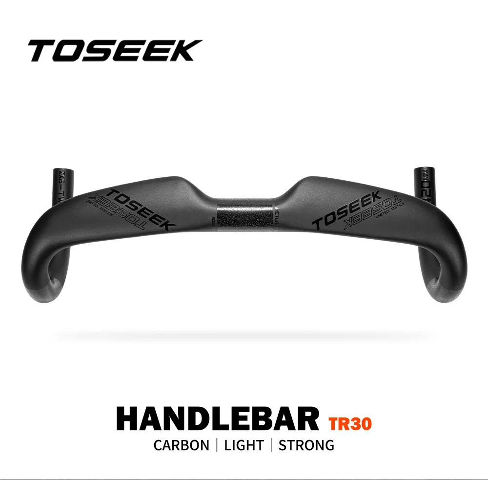 Ultralight Carbon Fiber Road Bicycle Handlebar Internal Routing Drop Handlebar