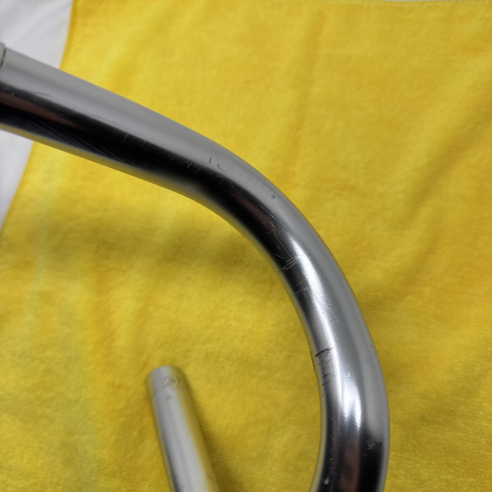 Nitto B 115 Vintage Road Bike Drop Bars Alloy Silver Ø25.4/420mm – Good Cond.