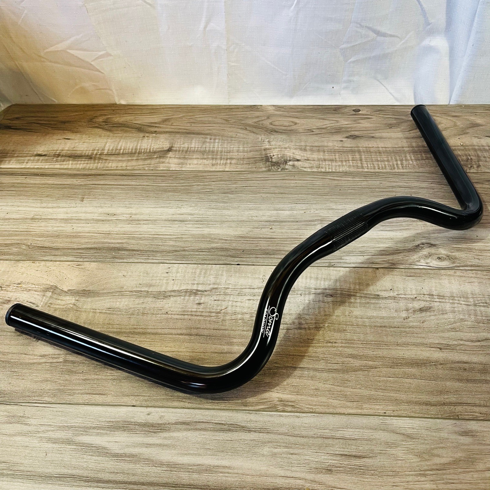 Soma Sparrow 560mm Handlebar Black 25.4 50mm Rise 55 Degree Sweep