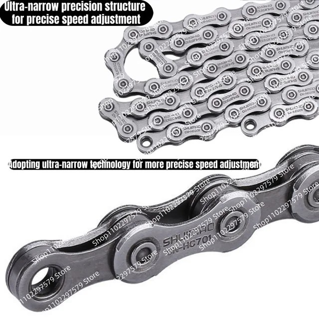 Shuimao Deore 9 Speed Chain CN-HC53 Tiagra MTB Road Hybrid Bike 116L Quick Link