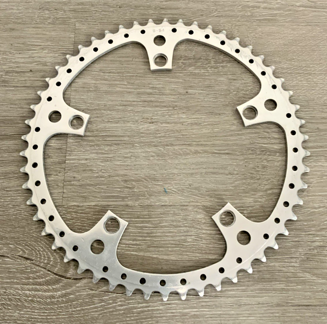 STRONGLIGHT DRILLIUM CHAIN RING 54 TOOTH 144 BCD 6, 7 , OR 8 SPEED