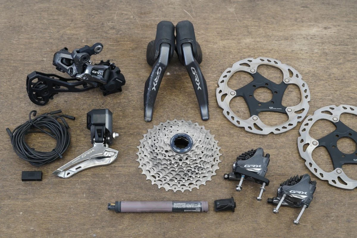 Shimano GRX RX815 Di2 11 Speed Electronic Hydraulic Disc Brake Groupset RX 815