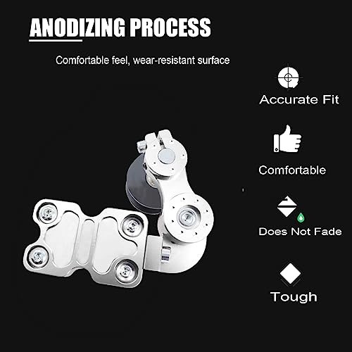 Silver CNC Aluminum Regulator Alloy Motorcycle Modified Accessories