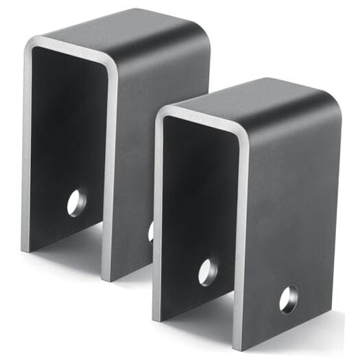 Pcs Thicken Trailer Leaf Spring Hanger Front/Center/Rear 4-5/8″ 2 2 Holes