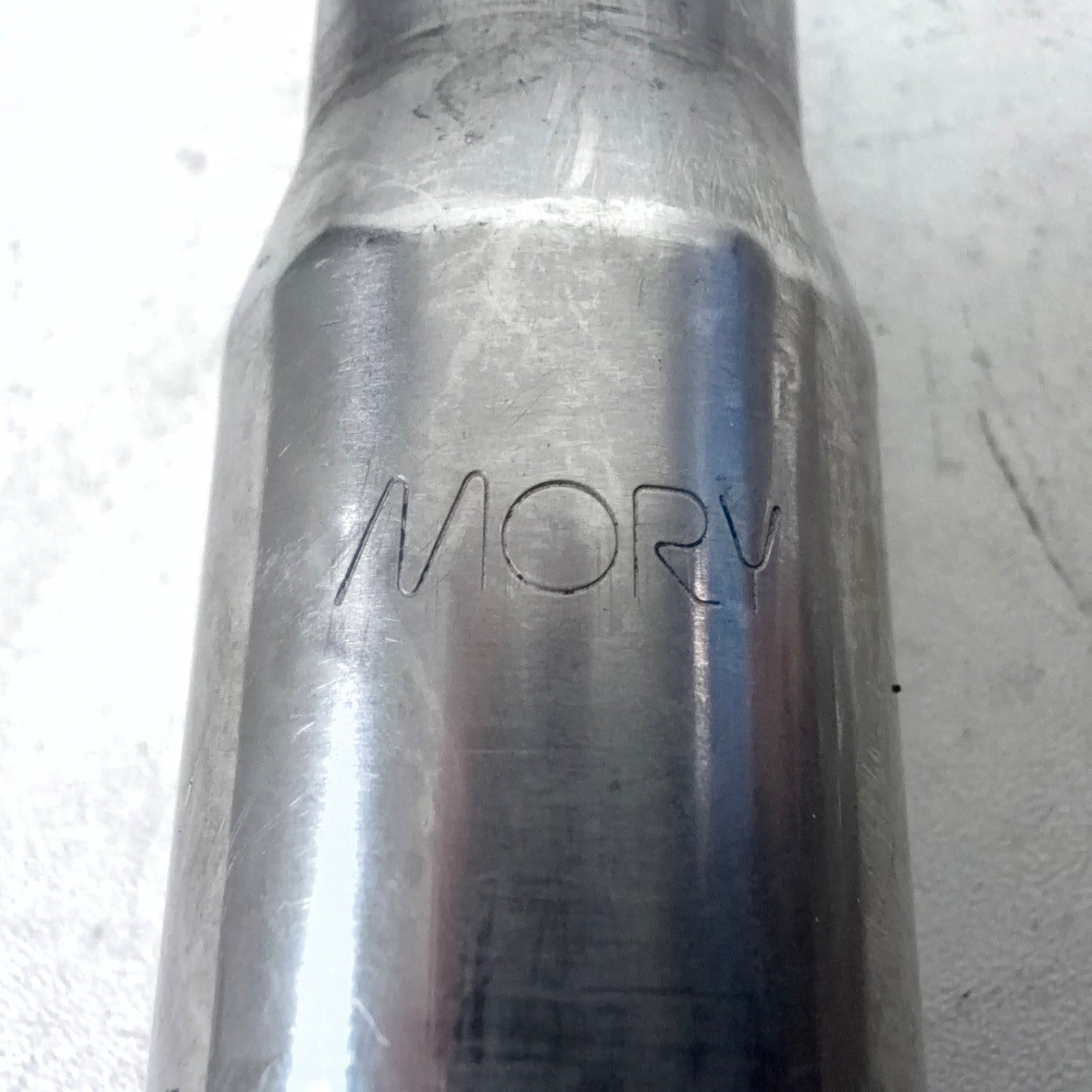 Mory Vintage Steel Adjustable Seatpost & Clamp Ø26.6/180mm, 290g