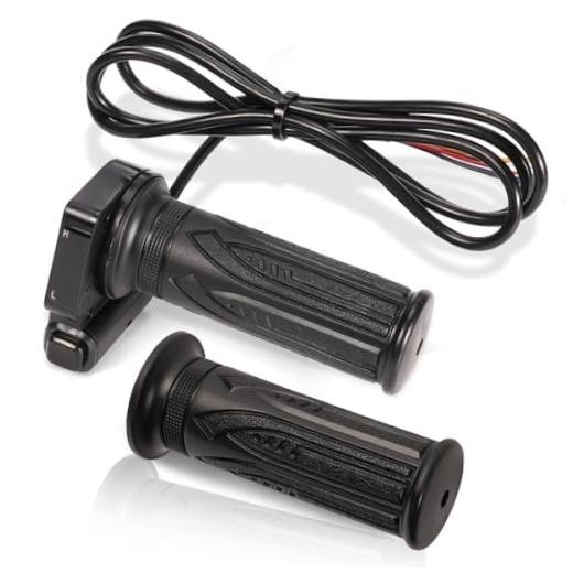 36V Electric Bike Scooter Throttle with Cruise Control Button, Handle Twist
