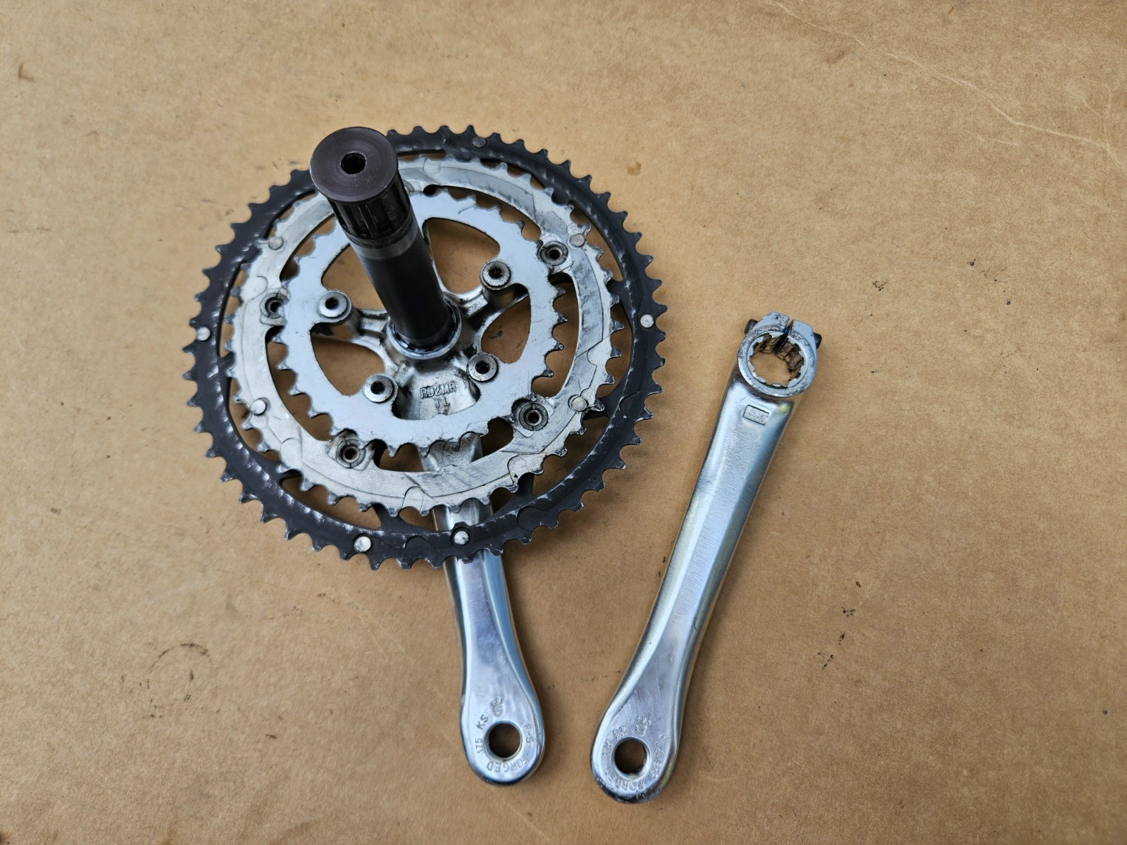 Sugino RD2MR Forged Triple Road Touring Bike Crankset 175mm 52/42/30 Specialized