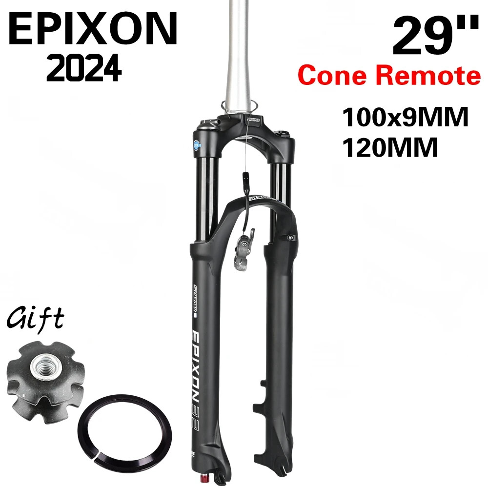 26 27.5 29 Inch Mountain Bike Suspension Fork 100/120mm Air Damping Remote Fork