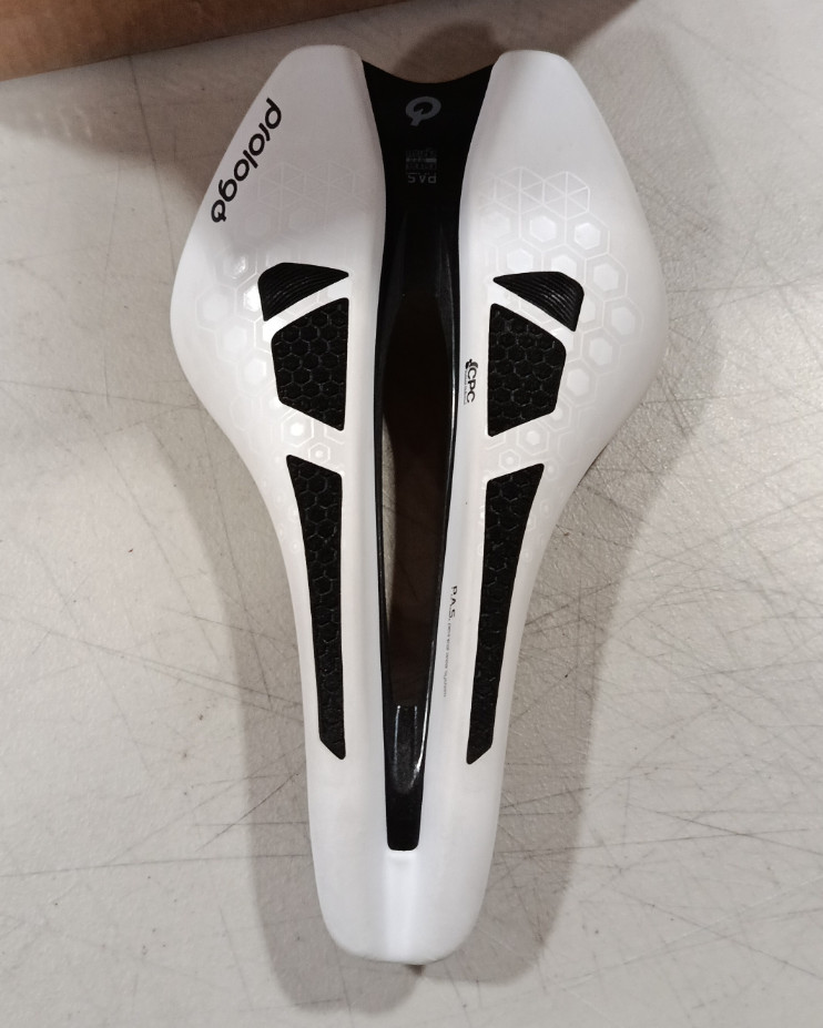 Sale~rologo Dimension TRI 143mm CPC NACK Rail Triathlon Time Trial Saddle, White