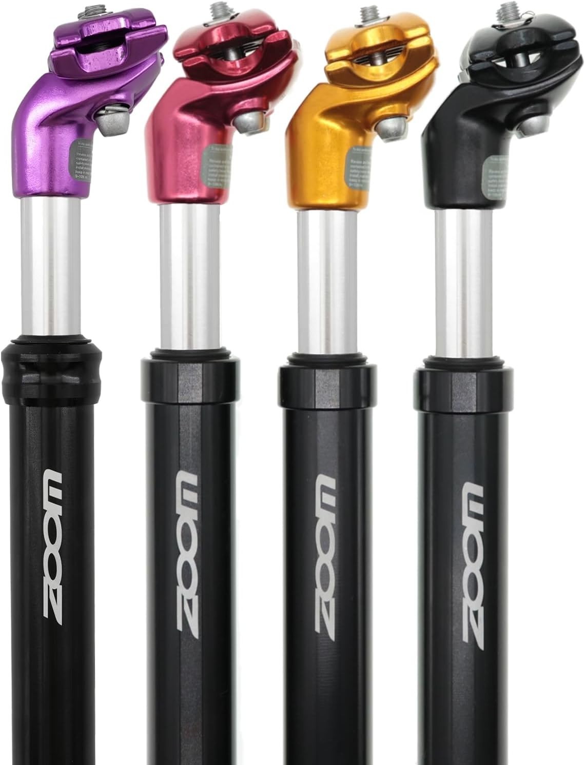 DJC Bike Suspension Seatpost Shock Absorber Damper Post 27.2 30.9 31.6 mm, Li…