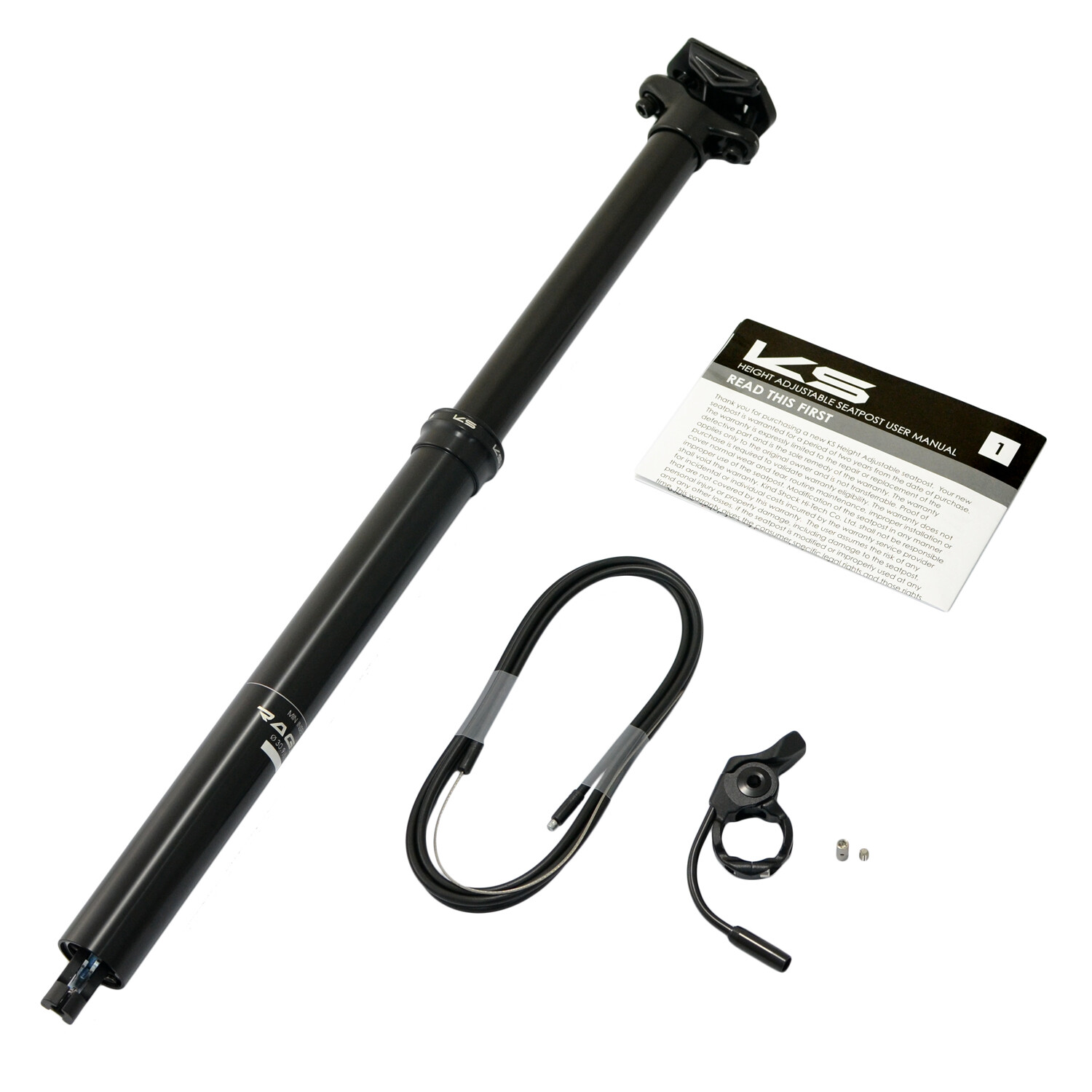 Kind Shock KS Rage-i 30.9x535mm Travel: 190mm Remote Dropper Seatpost