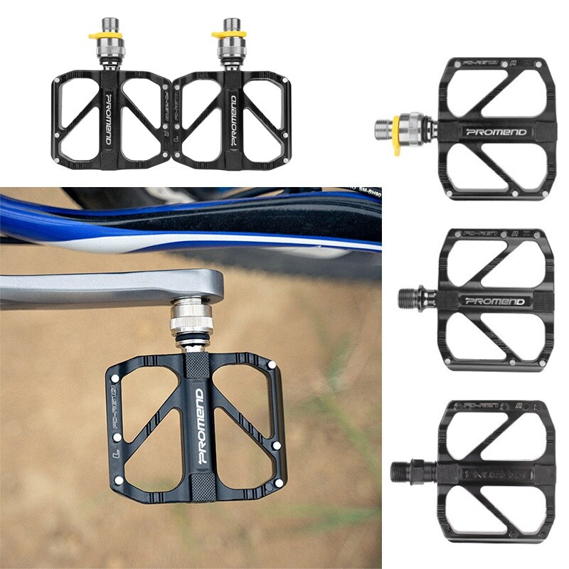 PROMEND Folding Bicycle Pedal Quick Release MTB Road Bike Pedals 3Bearing 9/16»
