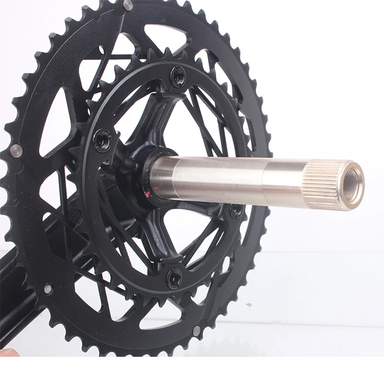 RACEWORK 170mm Road Bicycle Crankset for Pe 2 Crowns Connecting Rods Double