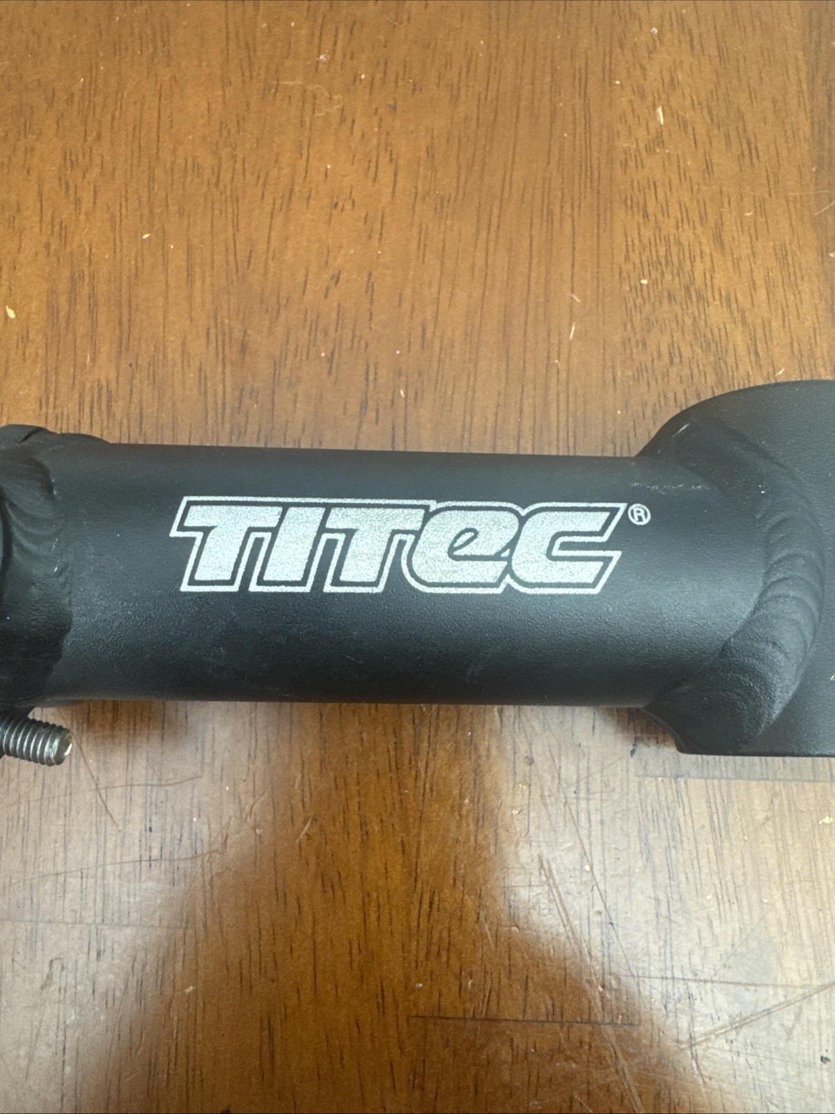Titec Threadless Stem Alloy Black Bicycle 125mm / 1 1/8 / 25.4
