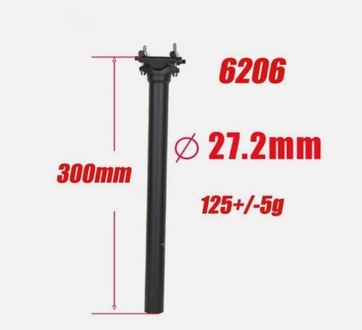 Carbon Fiber Bicycle Seatpost Road/Mountain Bicycle Seatpost Titanium Screw 125g