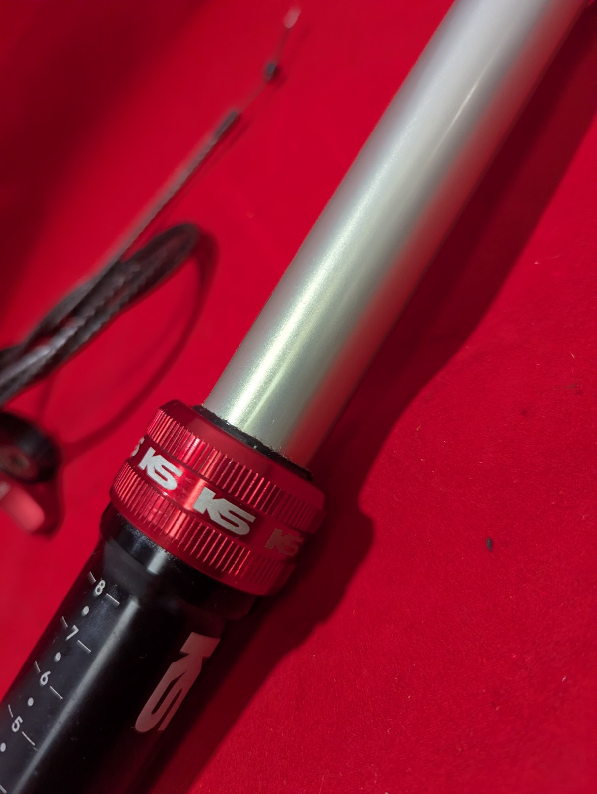 Kind Shock KS I900-r 31.6 With Cable And Remote Dropper Seatpost Travel