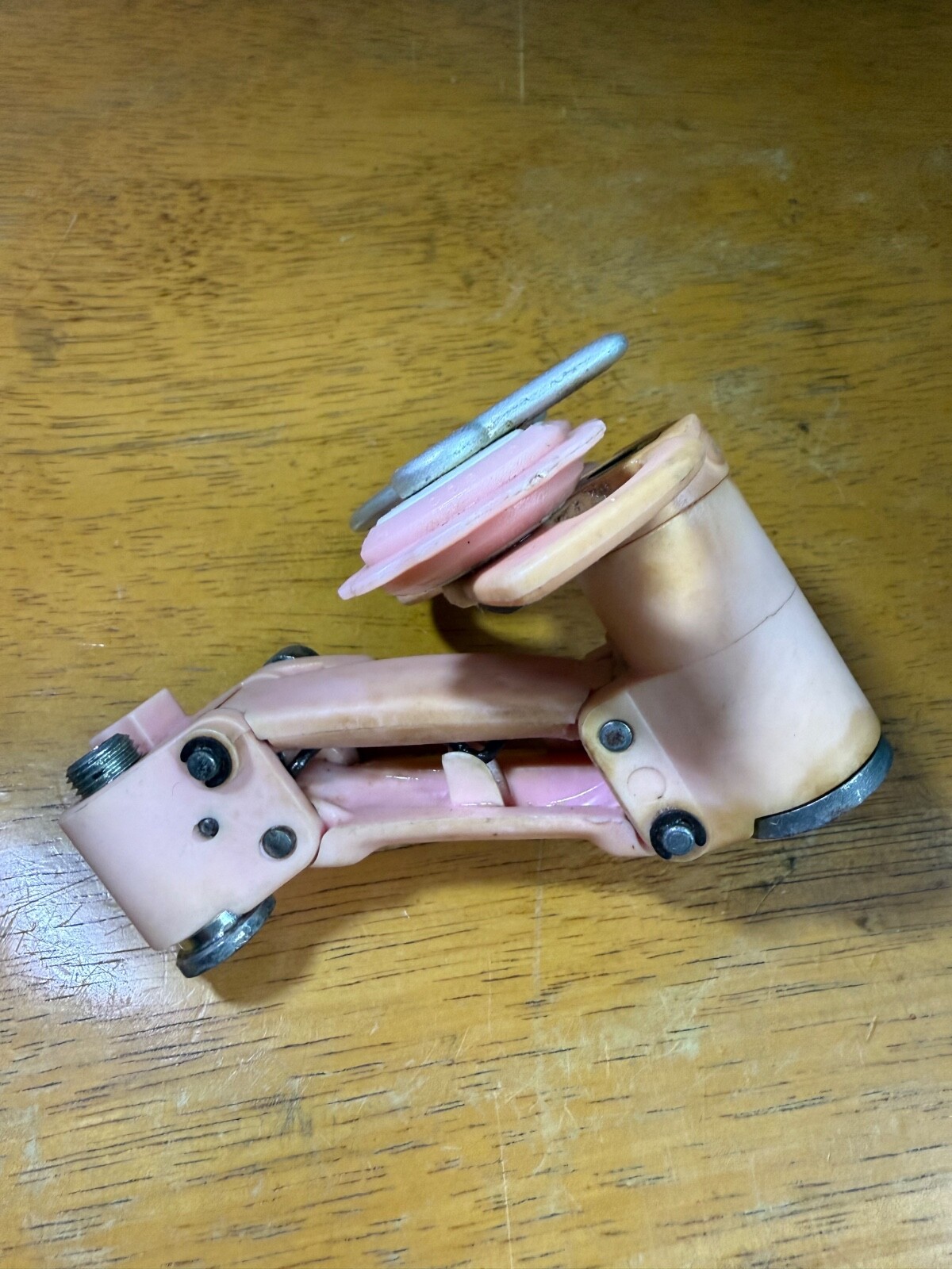 Ofmega Mistral Pink Short Cage Rear Derailleur Vintage made in ITALY CAMPAGNOLO