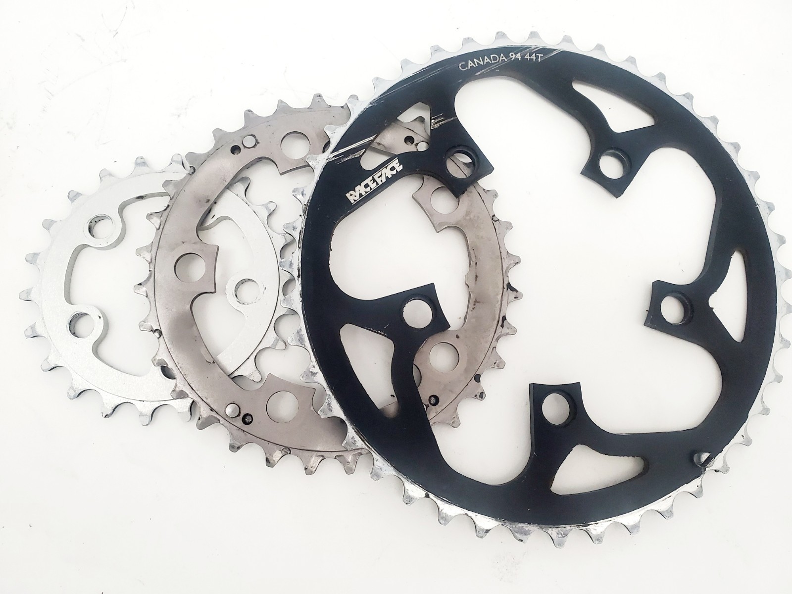 Raceface Forged MTB Compact Triple Crankset 180mm Vintage