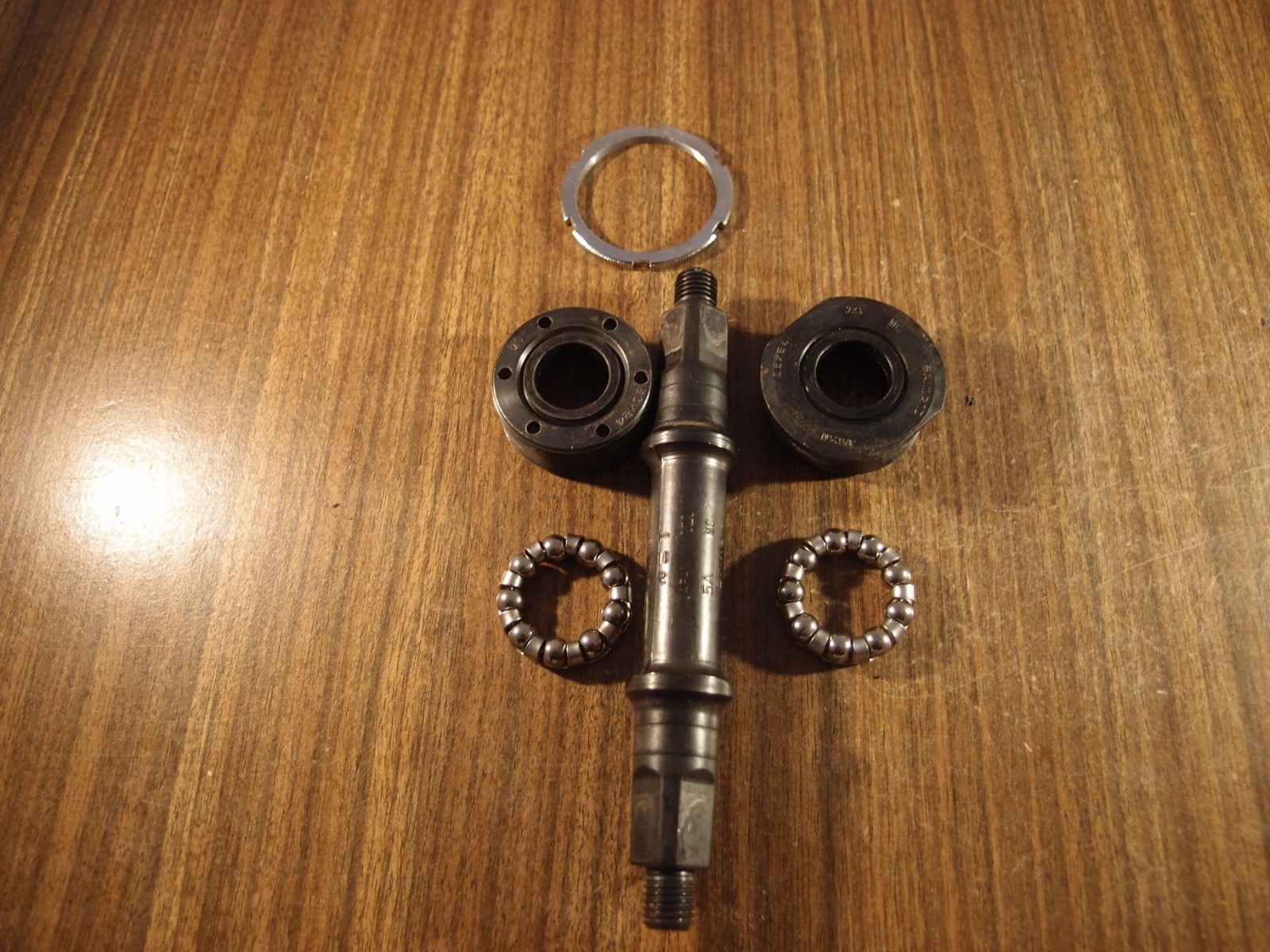 1988 vintage MTB bottom bracket Shimano Mountain LX 1,37″x24T/68 mm Japan 118 mm