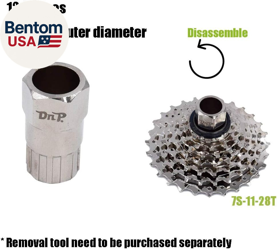 7 Speed Freewheel for E-Bike 11-28T/11-34T Screw on Freewheel