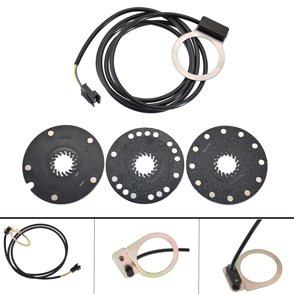 Speed Sensor Electric Bicycle Pedal PAS 5/8/12 Magnets E-bike System Assist NEW