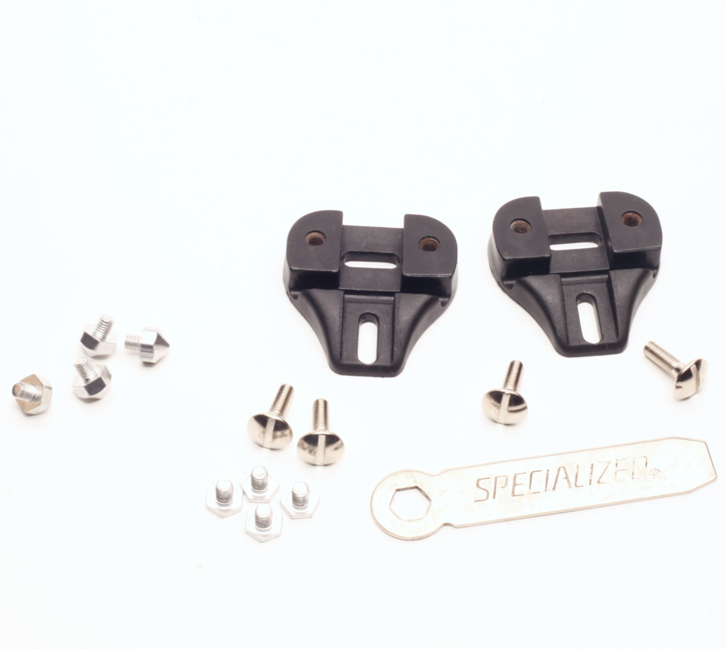 Specialized Plastic Bar Style Cleat for Cycling Shoes – Bicycle Pedal Clip w. hw