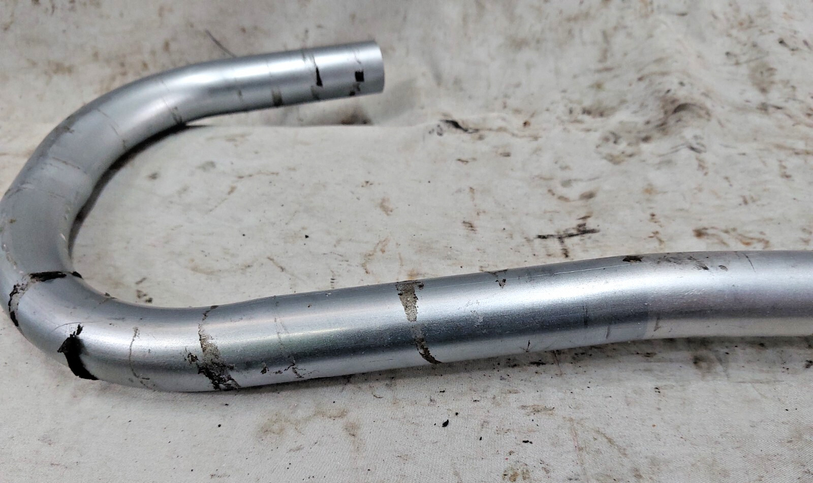Scott AT-3 Bullhorn MTB Bike Handlebar 25.4mm 290g 1″ Rise Silver USA Shipper :)