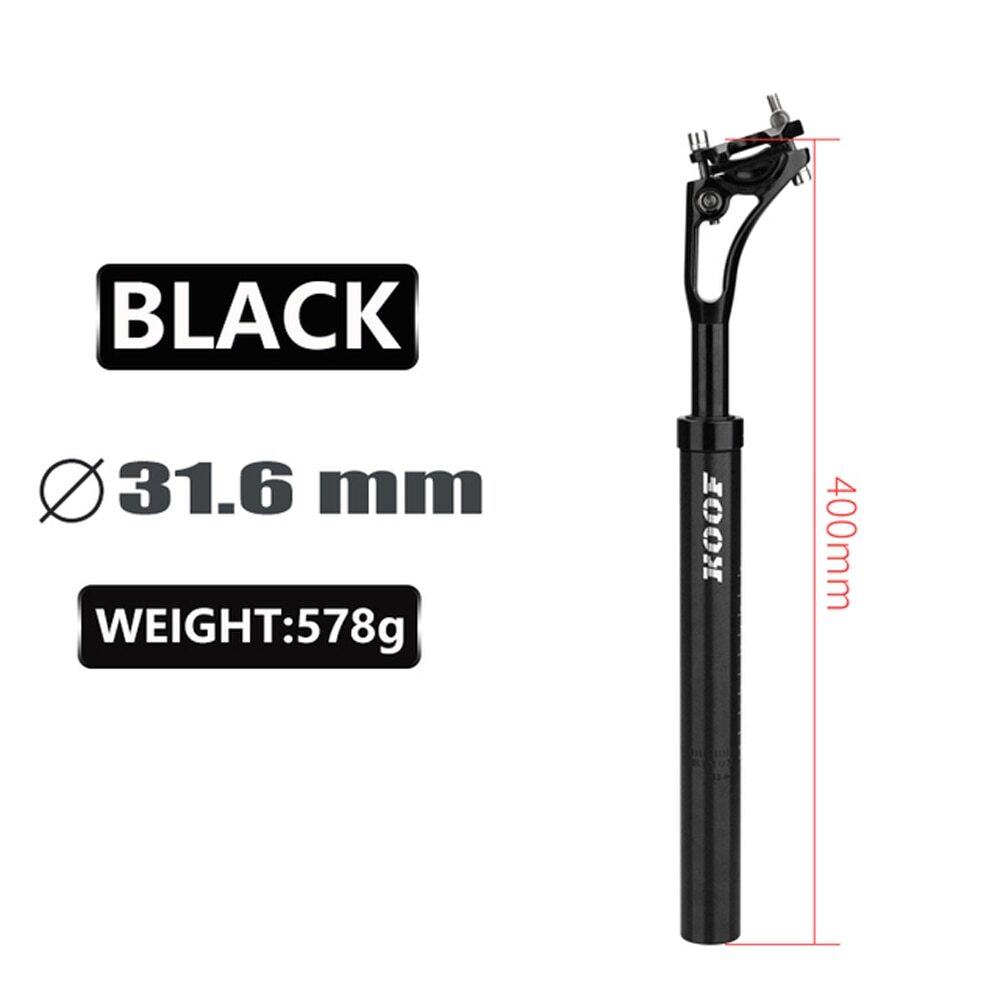 Bike Shock Seatpost Ultra Light Aluminum Suspension Shock Absorbing Seatpost