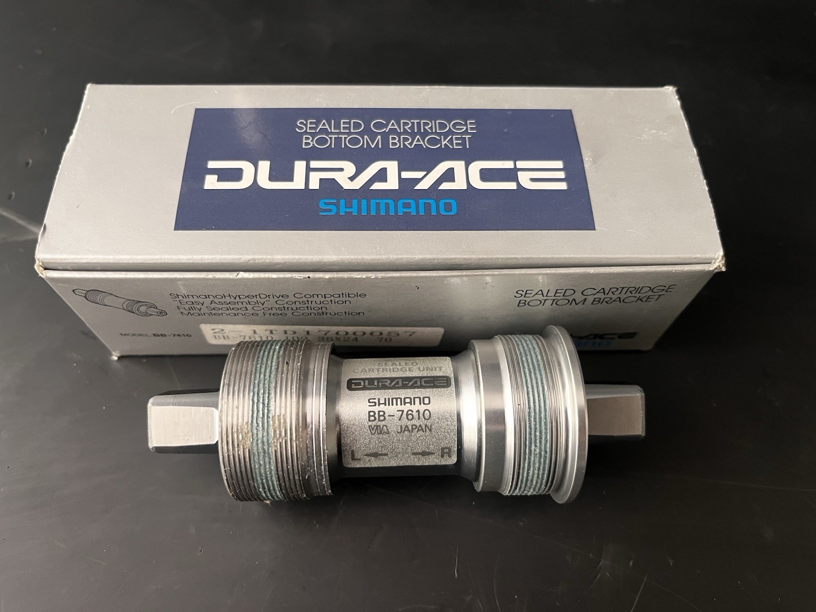 Shimano Dura Ace Track 7610 ITA 70-109mm ISO Bottom Bracket NEW Bottom Bracket NEW
