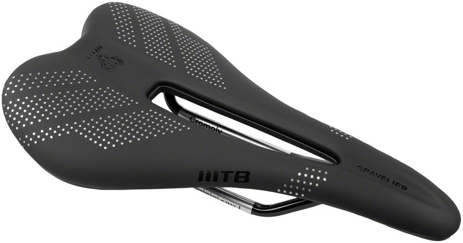WTB Gravelier Saddle – Black, Chromoly