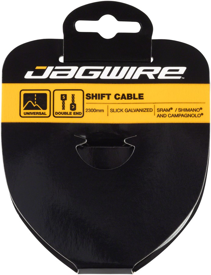 Jagwire Sport Shift Cable – 1.1 x 2300mm, Slick Galvanized Steel, For SRAM/Shima