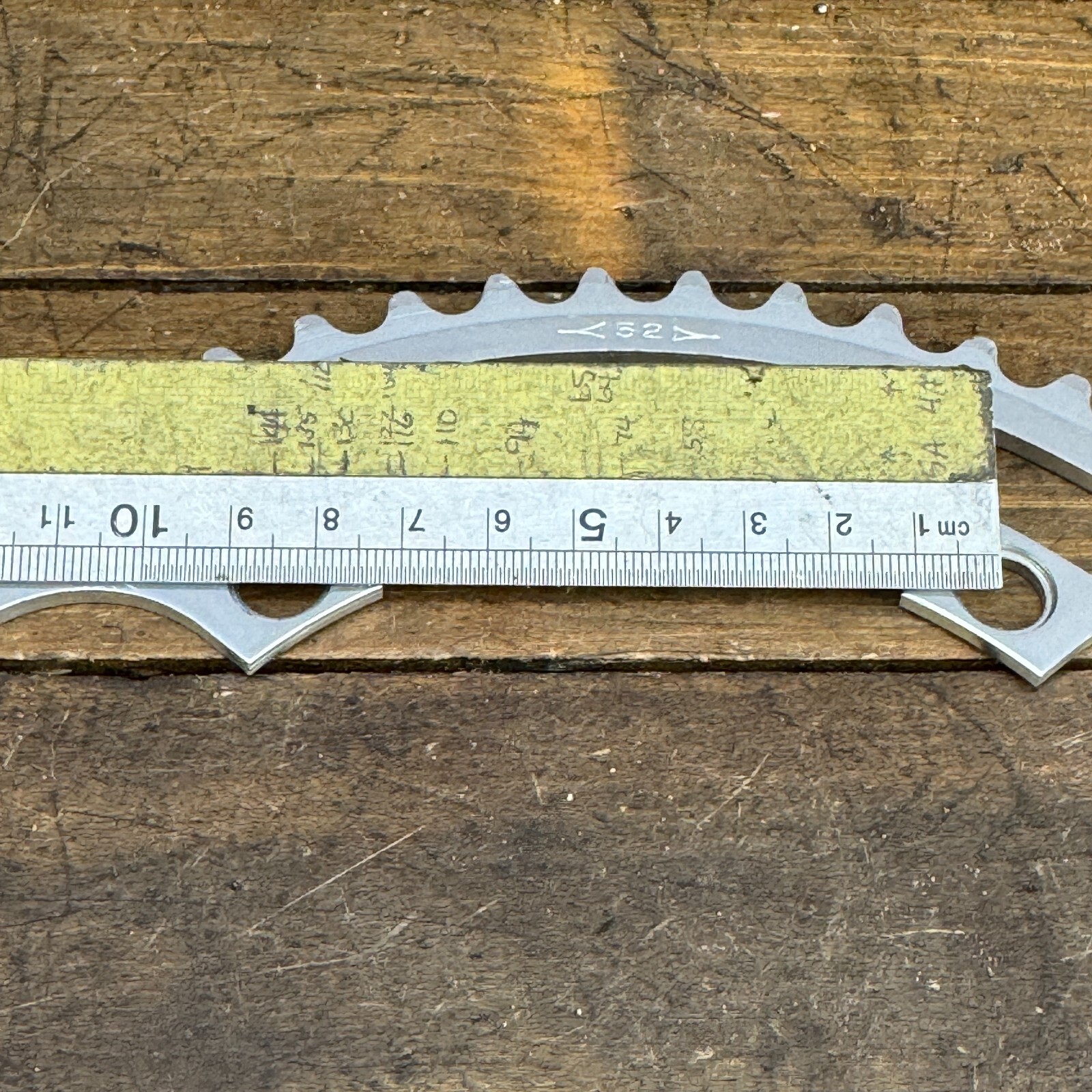 Vintage Stronglight Chainring 52 Tooth 144 BCD Alloy 5 Arm Eroica 52t 70s 80s