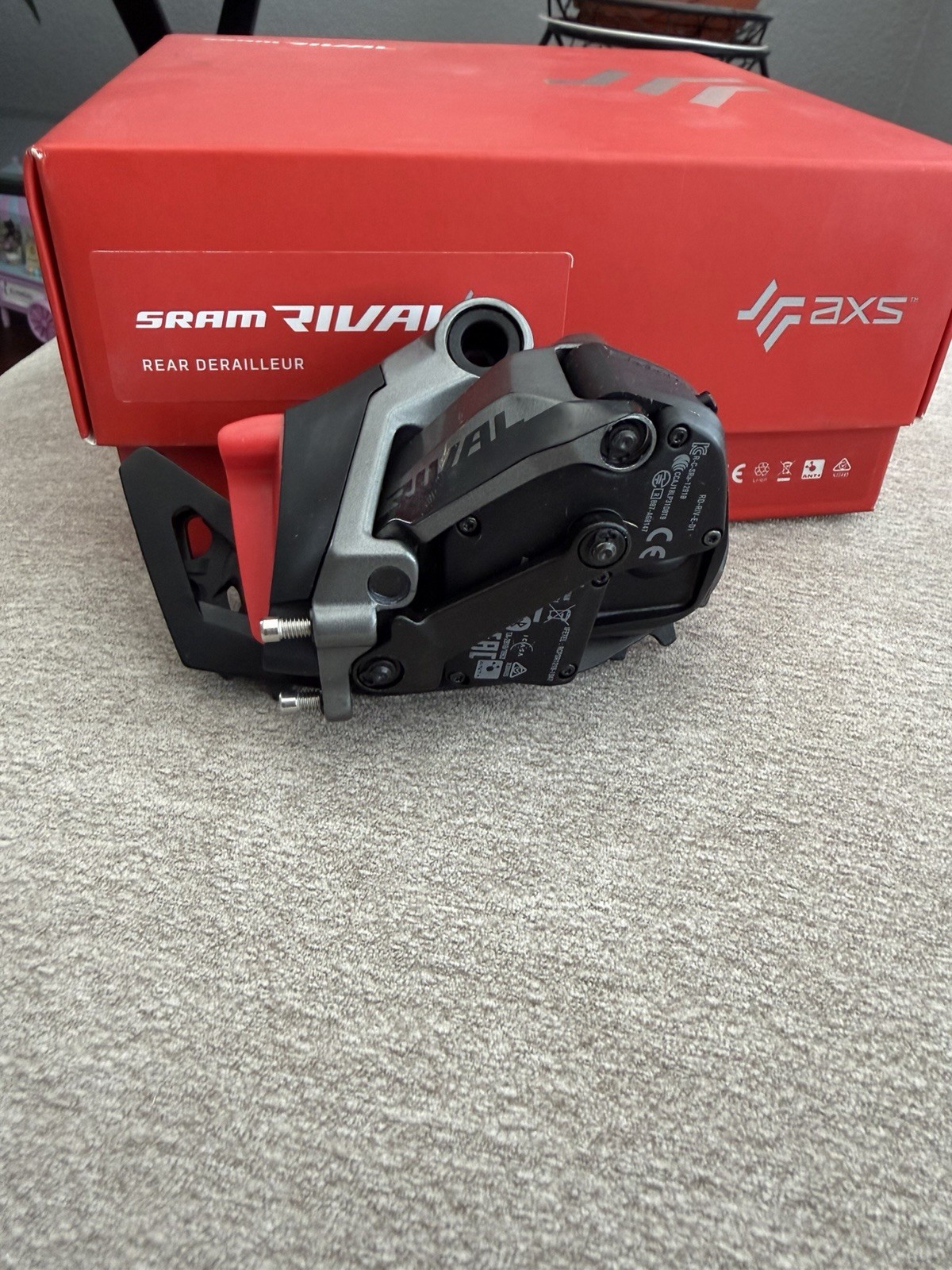 SRAM Rival eTap AXS 12-Speed Rear Derailleur 36T Max