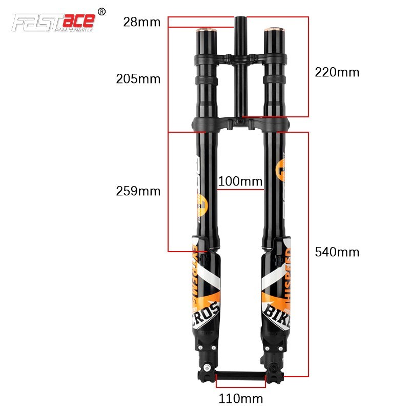 ALX13RC 2.0 Original Factory Front Fork Suspension For Talaria Sting E Ride