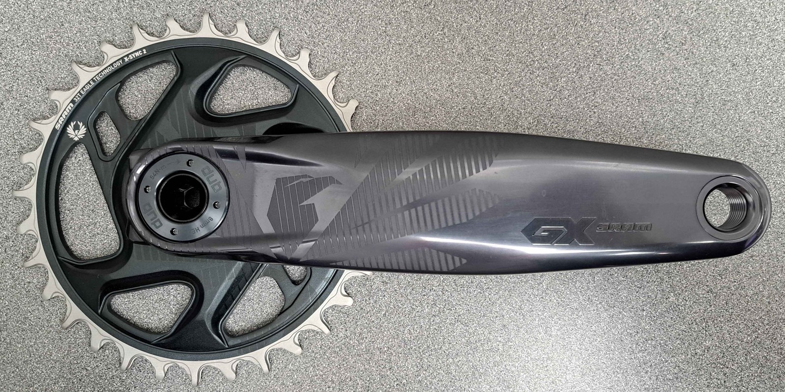 SRAM GX Eagle SuperBoost+ Crankset – 175mm 12-Speed 32t Direct Mount DUB Lunar