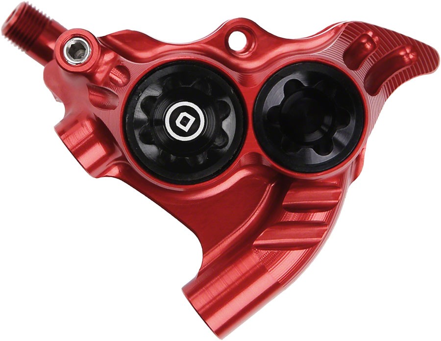 Hope RX4+ Hydraulic Flat Mount Disc Brake Caliper – 4-Piston, Lightweight