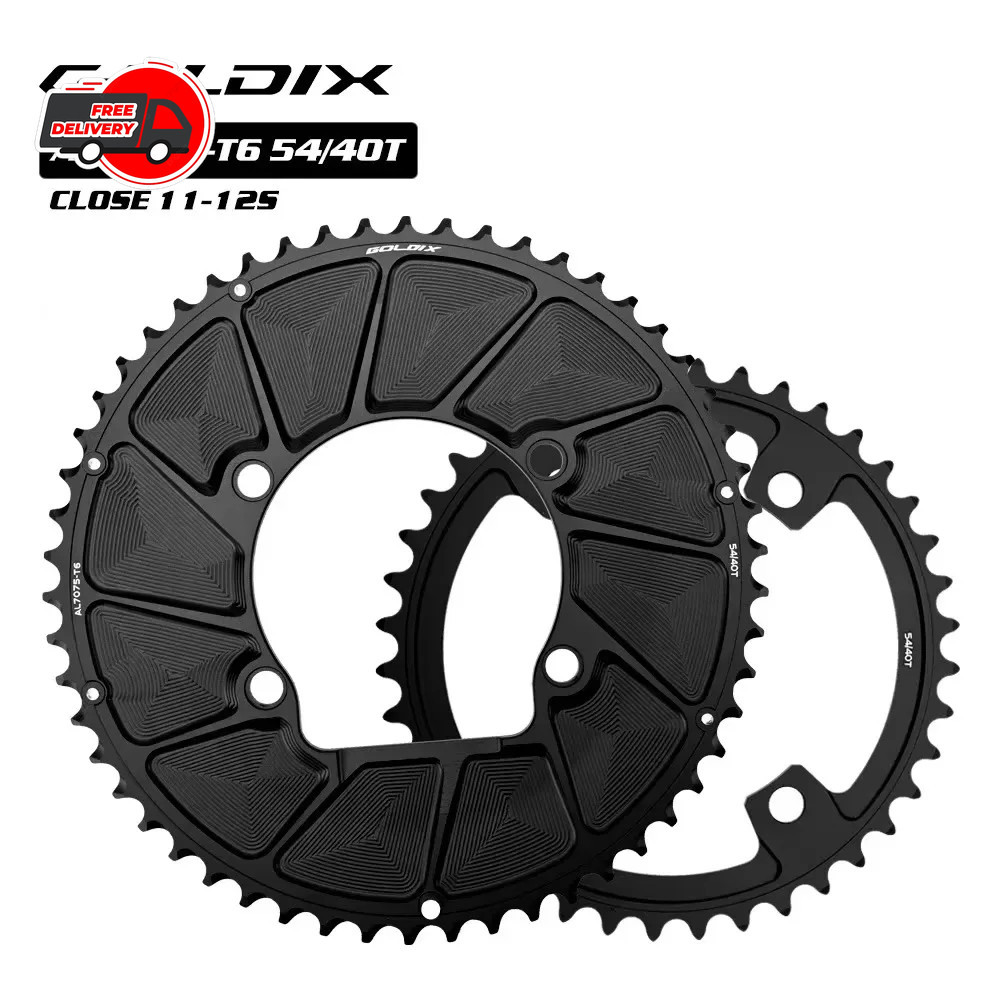 RIRO 110 BCD Road Bike Chainring 46T-58T 7075-T6 Aluminum for Shimano R7000