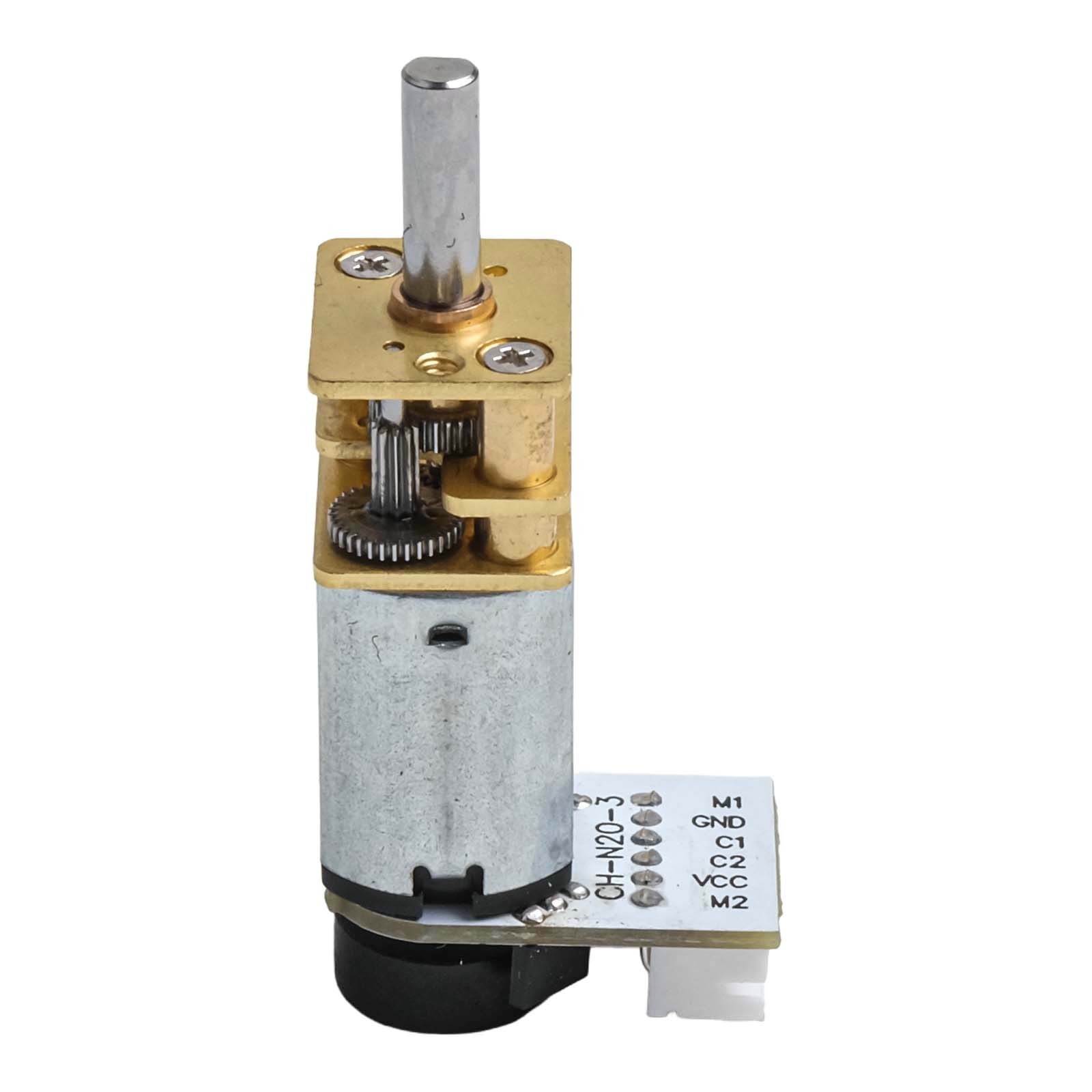 Sleek Design DC 6V Gear Motor with Encoder Compatible with Small