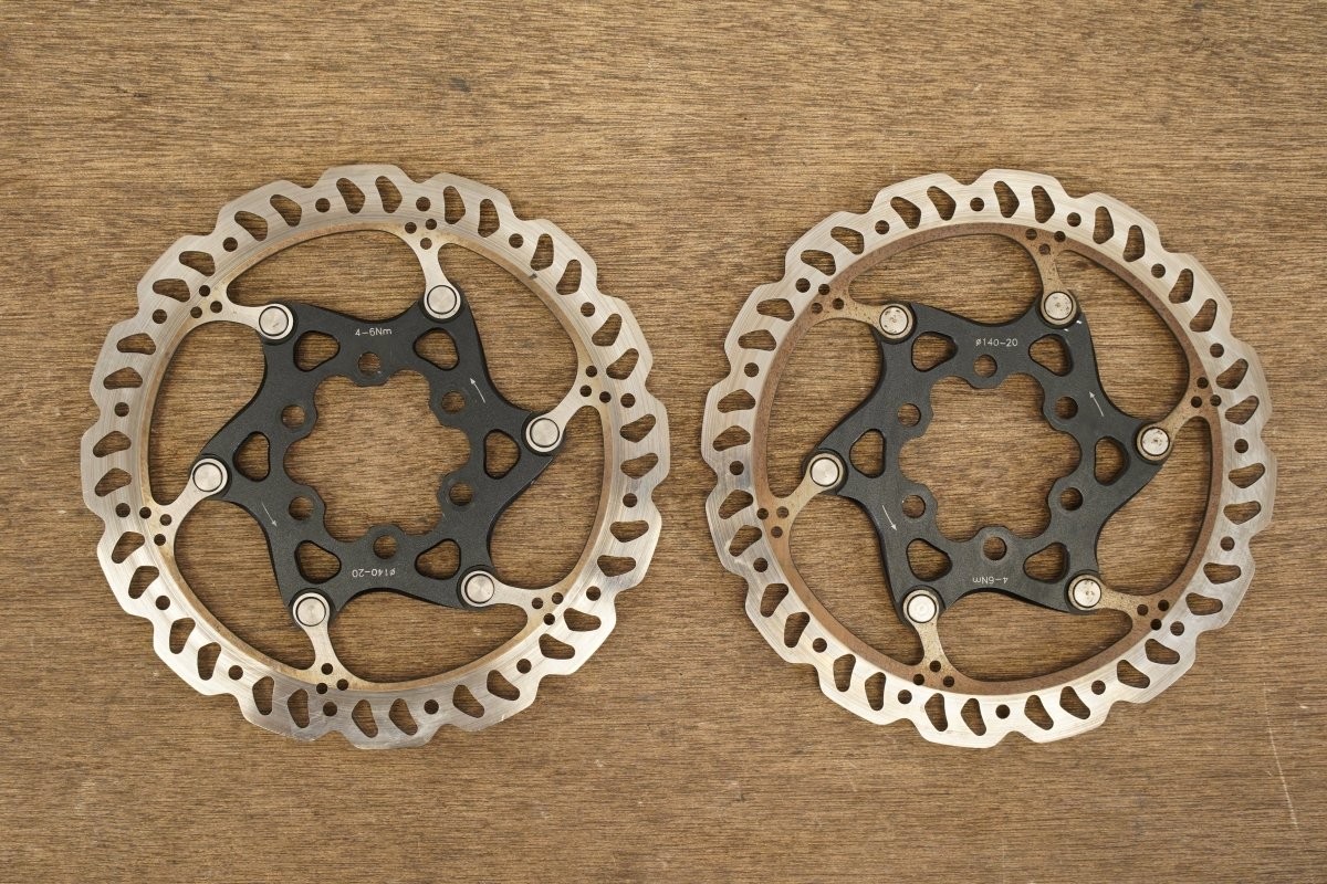 (2) 140mm TR140-20 6 BOLT Disc Brake Rotors Road Gravel CX MTB