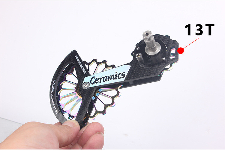 RACEWORK Road Bicycle Rear Derailleur Pulley for Shimano R7000 R8000 R9100 R9150